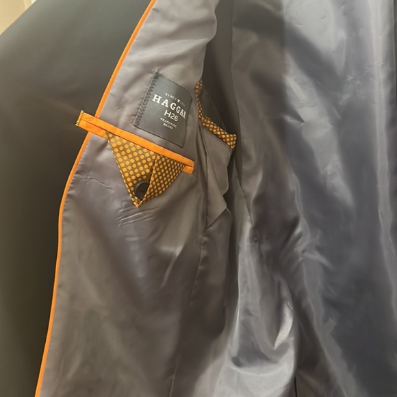 New! Haggar Clothing Men’s Tailored Fit dress coat - Picture 4 of 6